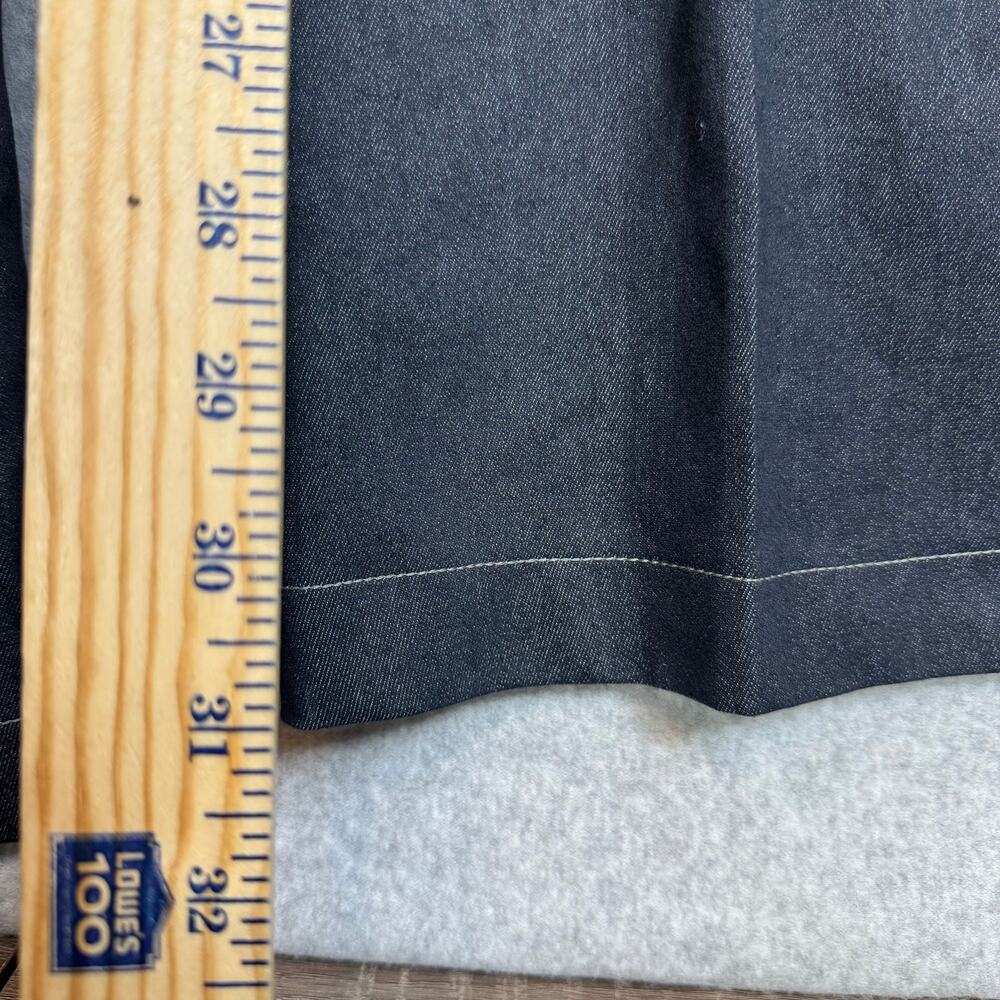 New Directions Dress Pants Trousers Womens Sz 16 Pinup Wide Leg Dark Wash Career - Picture 7 of 12